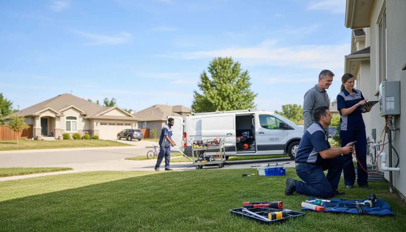 Tankless water heater service in Patterson, CA